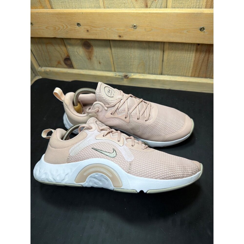 Nike Womens Renew In-Season TR 11 Athletic Shoes Size 8 Pink/White